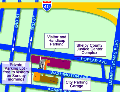 Trinity area street map