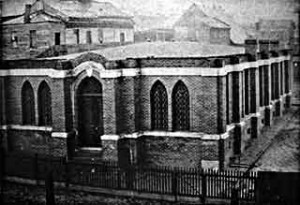 Trinity1874 One story building in 1874